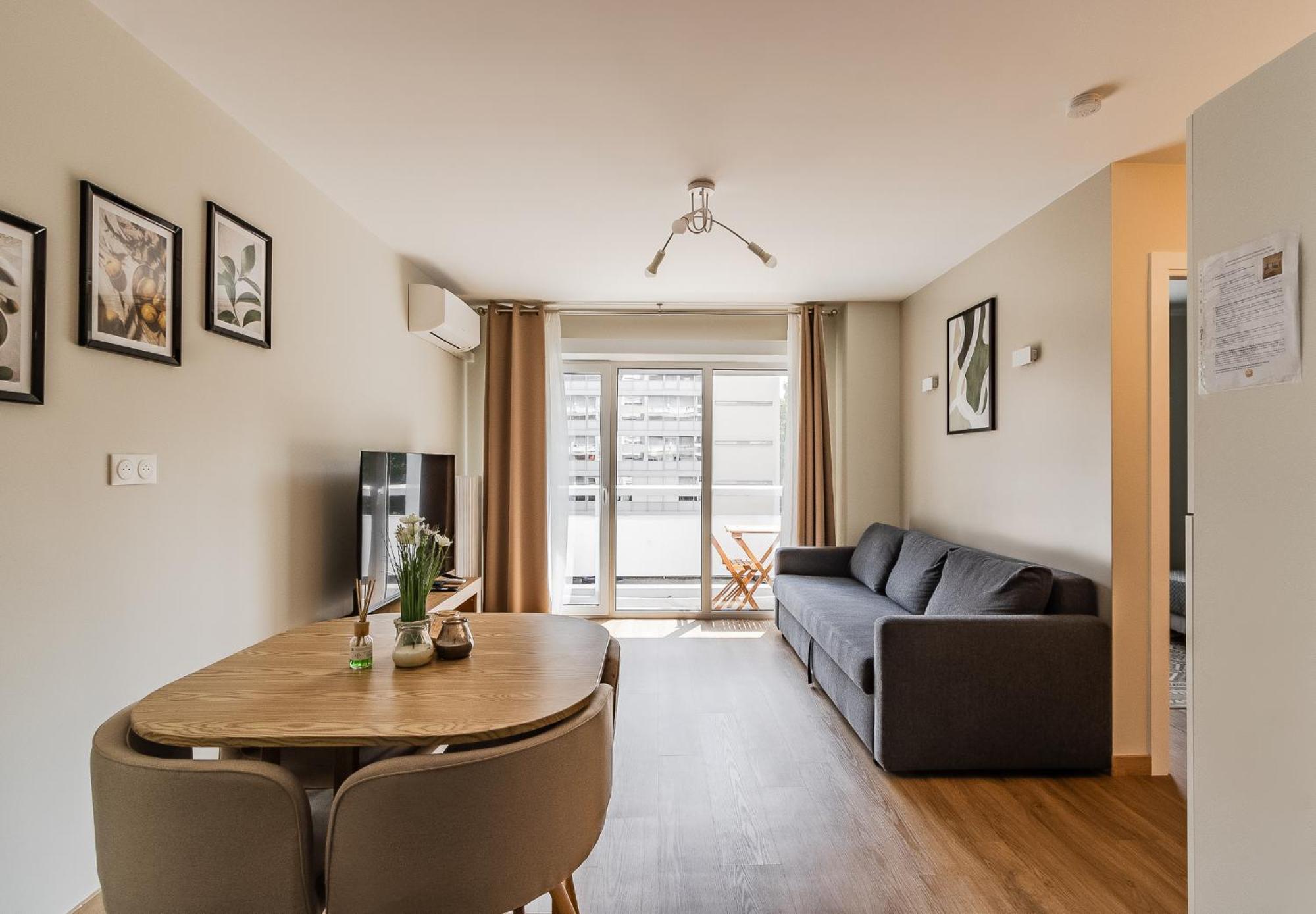 T2 Tete D'Or Confort + Parking Gratuit Villeurbanne Esterno foto
